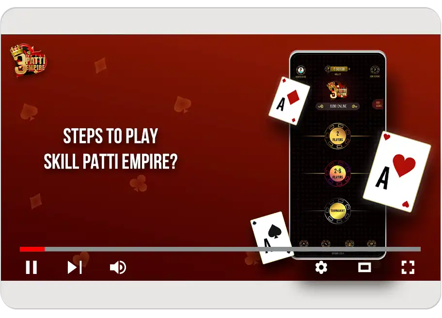 steps to play skill patti empire